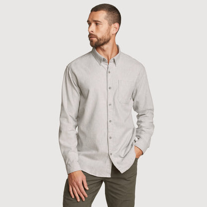 Eddie Bauer Men's LS Classic 1 Pocket Eddies Favoritef