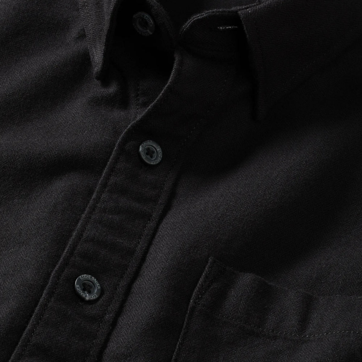 Eddie Bauer Men's LS Classic 1 Pocket Eddies Favoritef