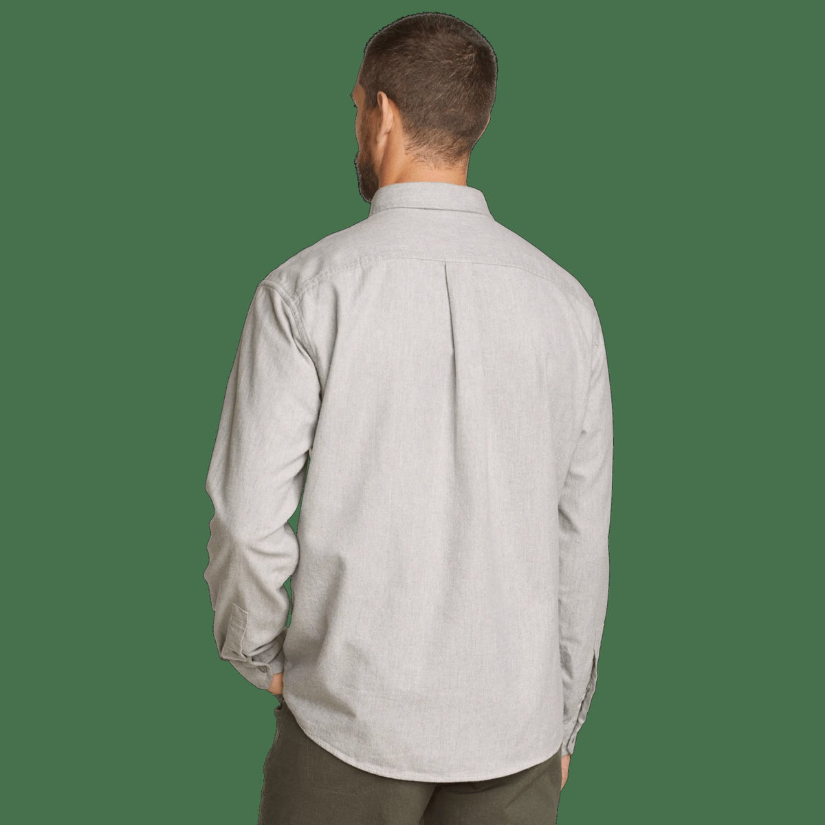 Eddie Bauer Men's LS Classic 1 Pocket Eddies Favoritef