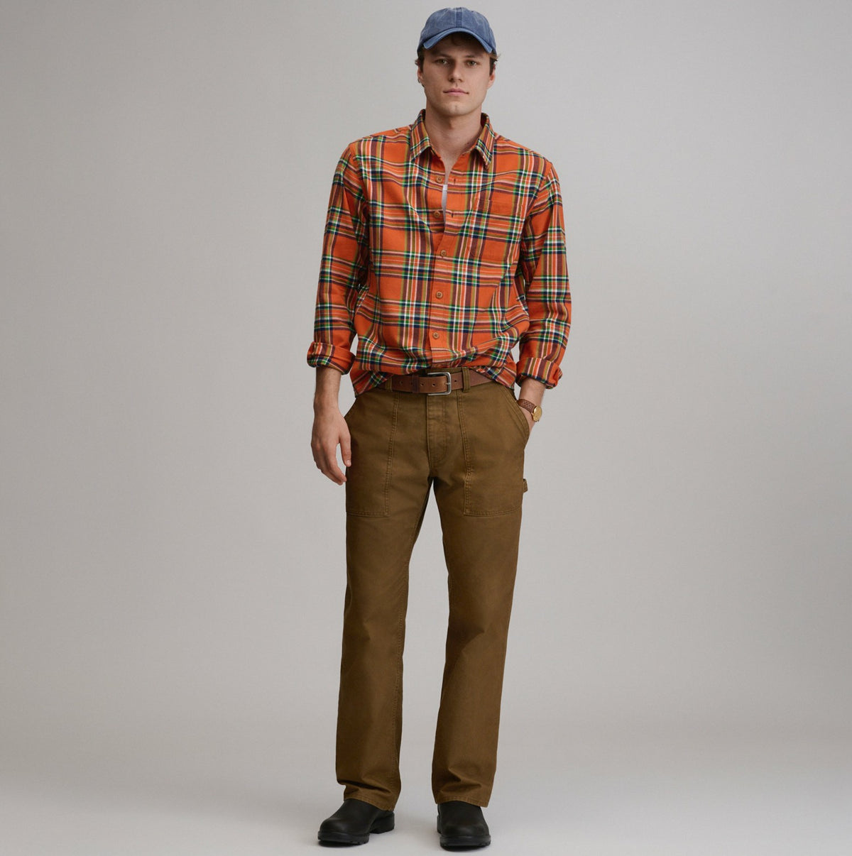 Eddie Bauer Men's Eddie's Favorite Classic Fit Flannel - Plaid