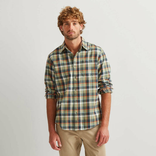 Eddie Bauer Men's LS Rlx Eddie's Favorite Fla