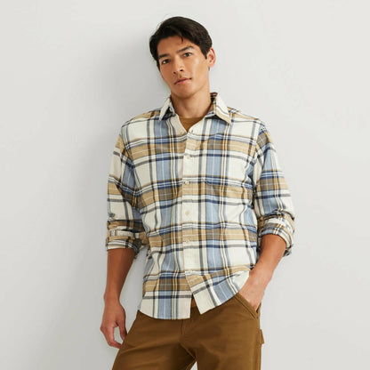 Eddie Bauer Men's LS Rlx Eddie's Favorite Fla
