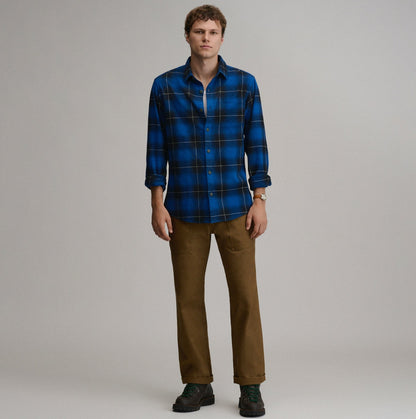 Eddie Bauer Men's Eddie's Favorite Flannel Relaxed Fit Shirt