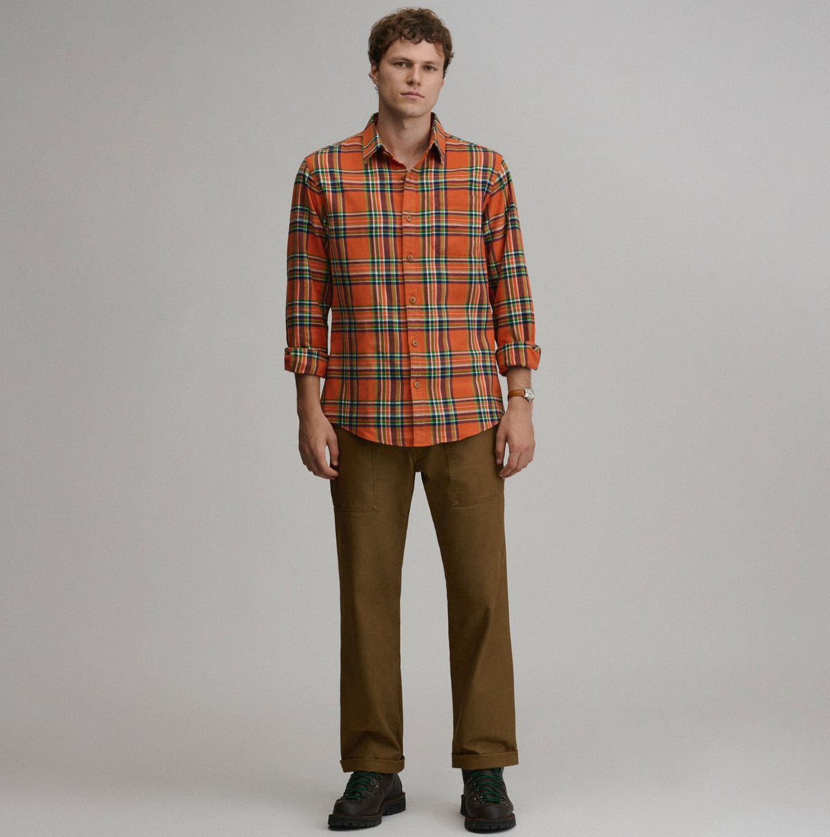 Eddie Bauer Men's Eddie's Favorite Flannel Relaxed Fit Shirt