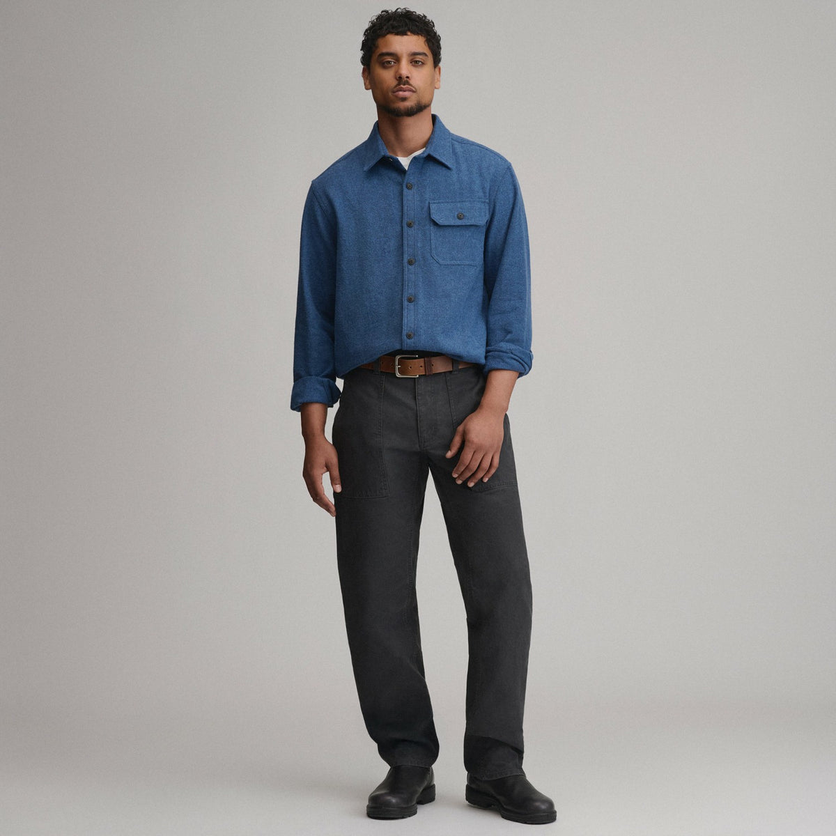 Eddie Bauer Men's Eddie's Favorite Flannel Relaxed Fit Shirt