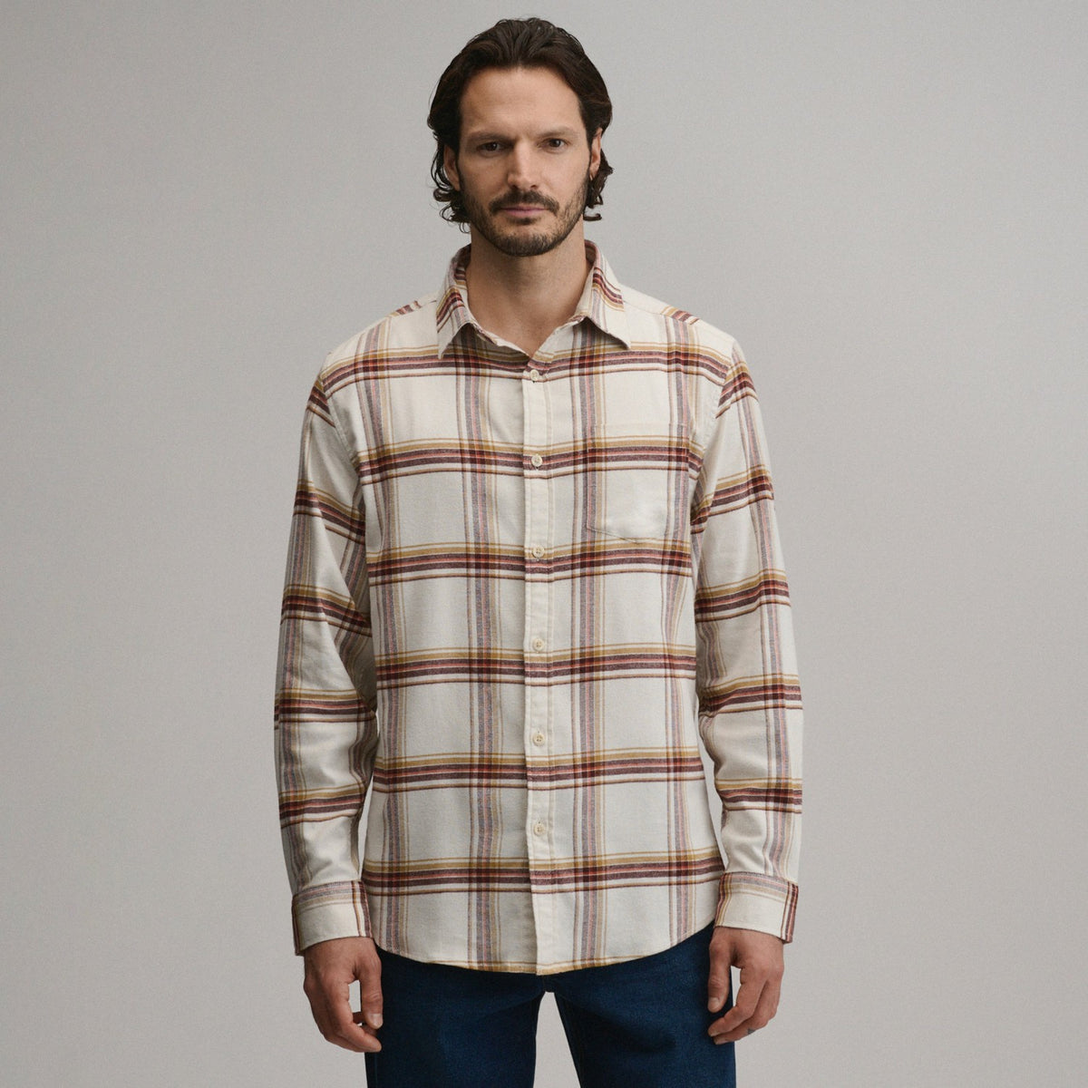Eddie Bauer Men's Field 2.0 Flannel Flex Shirt