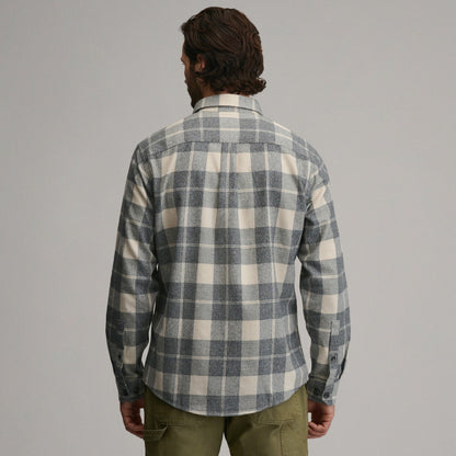 Eddie Bauer Men's Long-Sleeve Eddie's Cabin Shirt - Jaspe Flannel