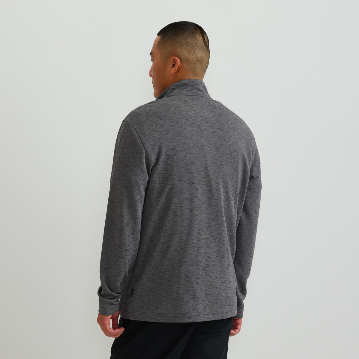 Eddie Bauer Men's LS Journey Modal Knit Qz