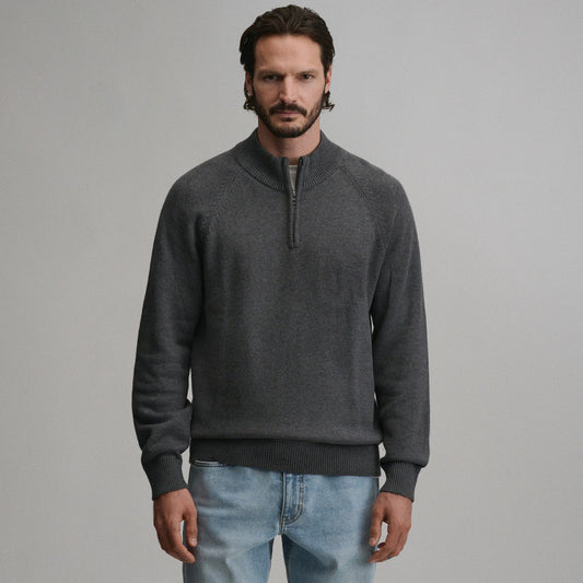 Eddie Bauer Men's Classic Quarter-Zip Sweater