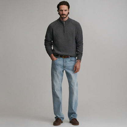 Eddie Bauer Men's Classic Quarter-Zip Sweater