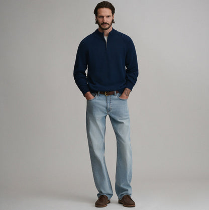 Eddie Bauer Men's Classic Quarter-Zip Sweater