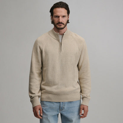 Eddie Bauer Men's Classic Quarter-Zip Sweater