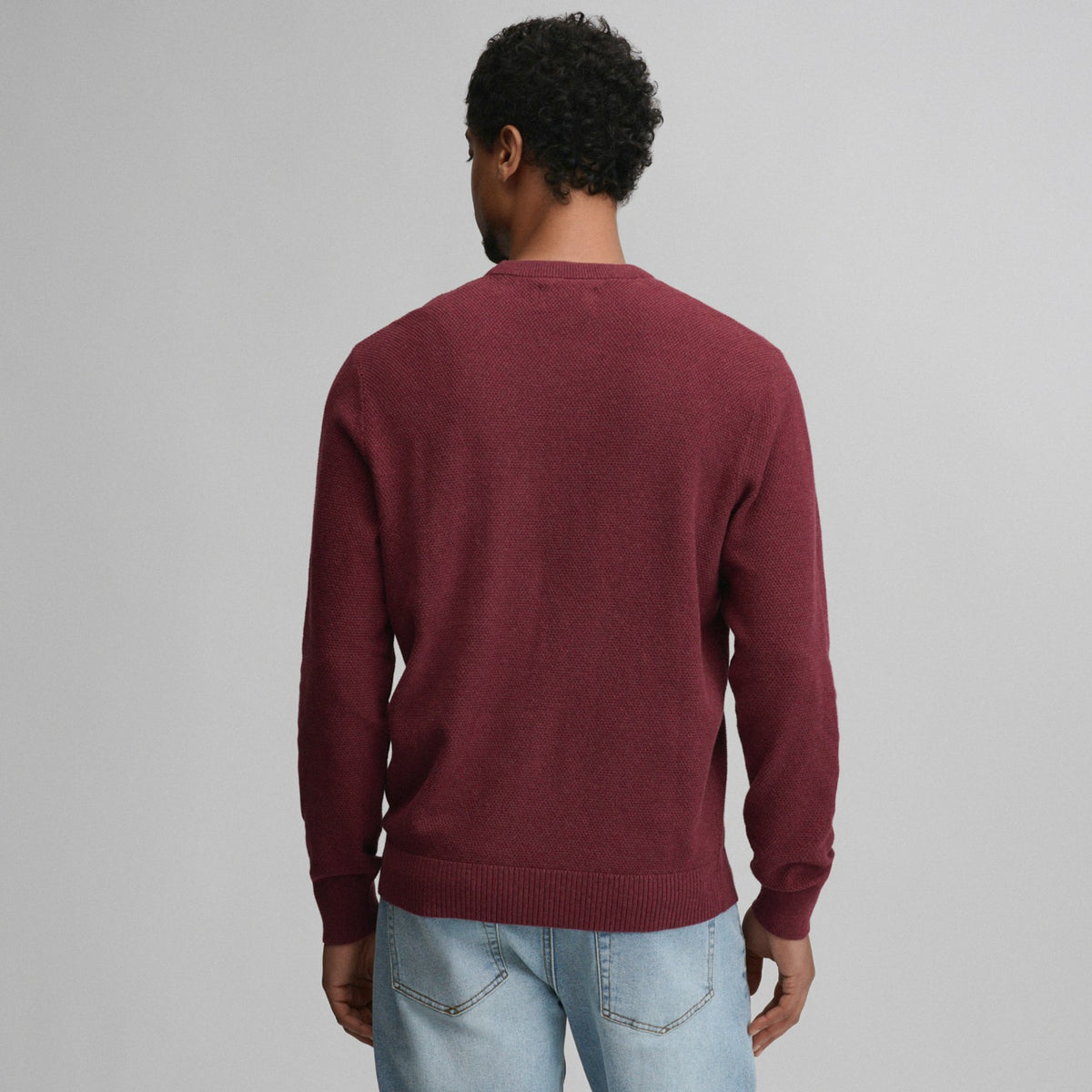 Eddie Bauer Men's Classic Crew Solid Sweater