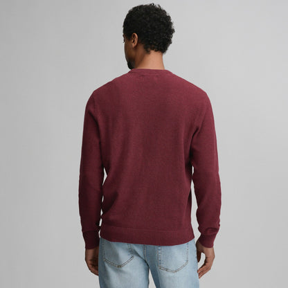 Eddie Bauer Men's Classic Crew Solid Sweater
