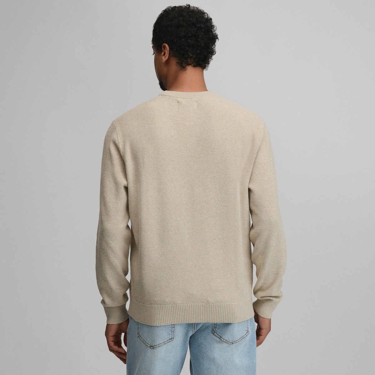Eddie Bauer Men's Classic Crew Solid Sweater