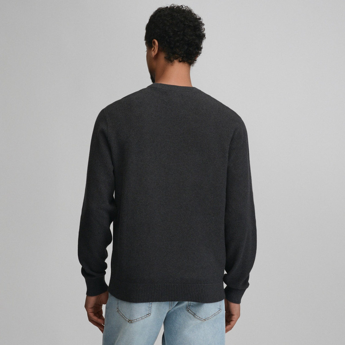 Eddie Bauer Men's Classic Crew Solid Sweater