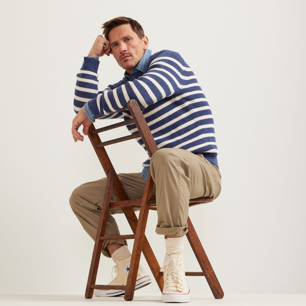 Eddie Bauer Men's Signature Roll Neck Sweater