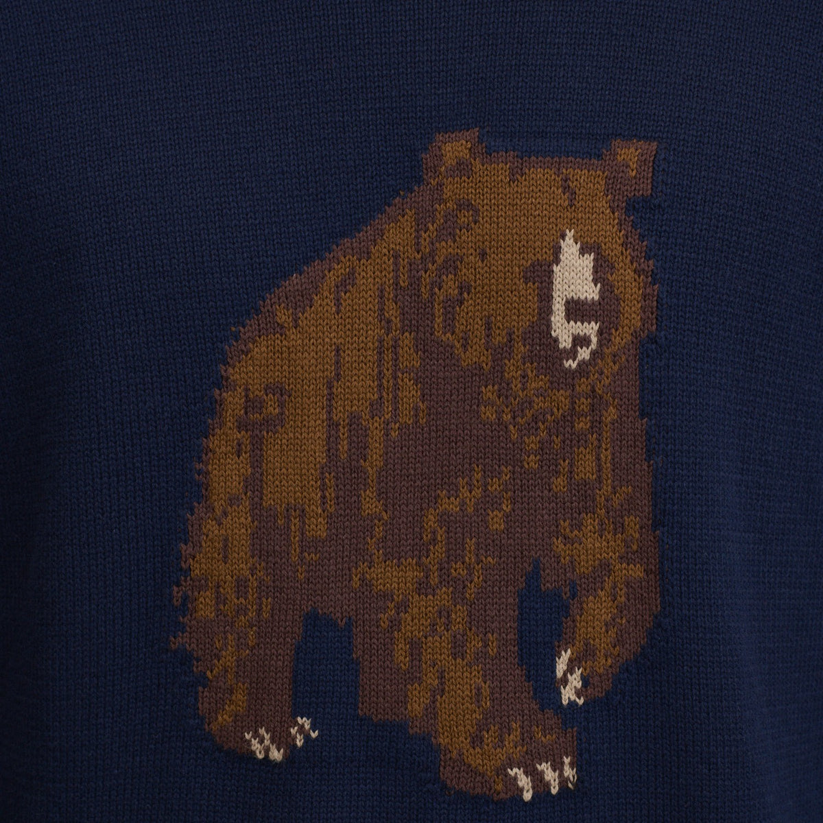 Eddie Bauer Men's Classic Crew Bear Sweater
