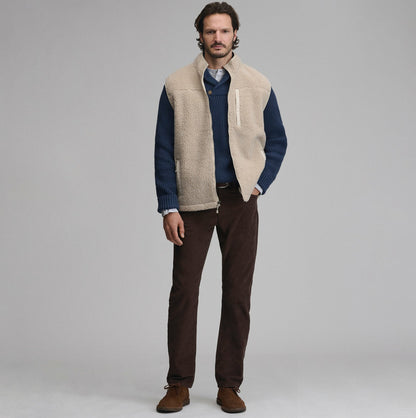 Eddie Bauer Men's Holiday Festive Shawl-Neck Sweater