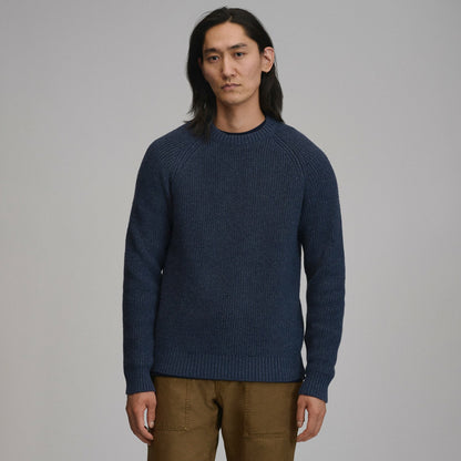 Navy/Heather,S,Regular