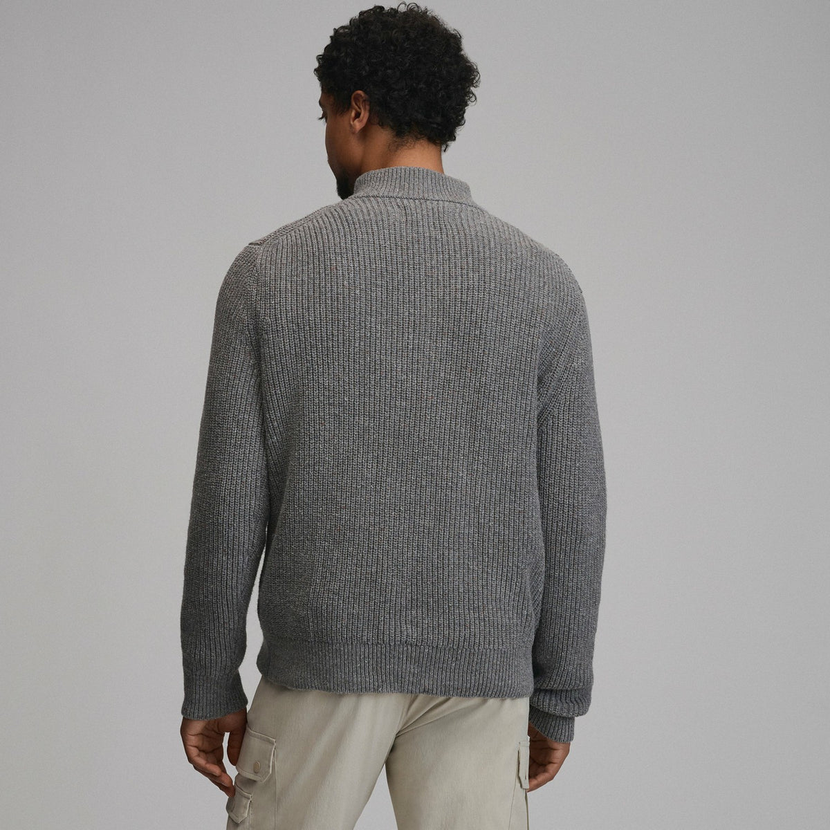 Eddie Bauer Men's Fletcher Bay Quarter-Zip Sweater