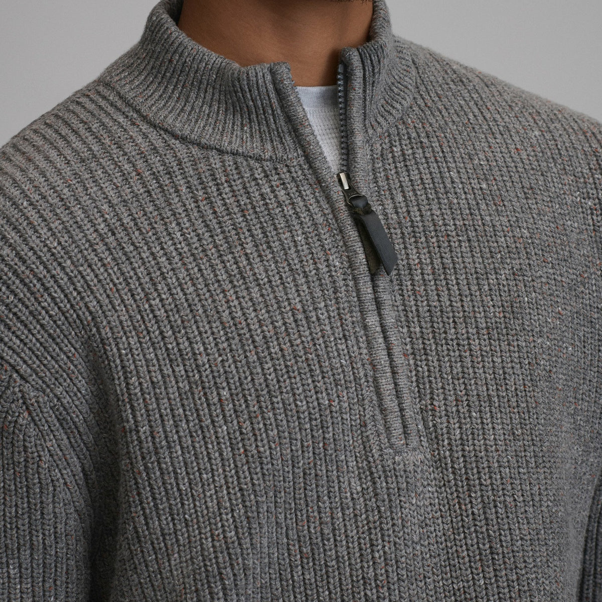 Eddie Bauer Men's Fletcher Bay Quarter-Zip Sweater
