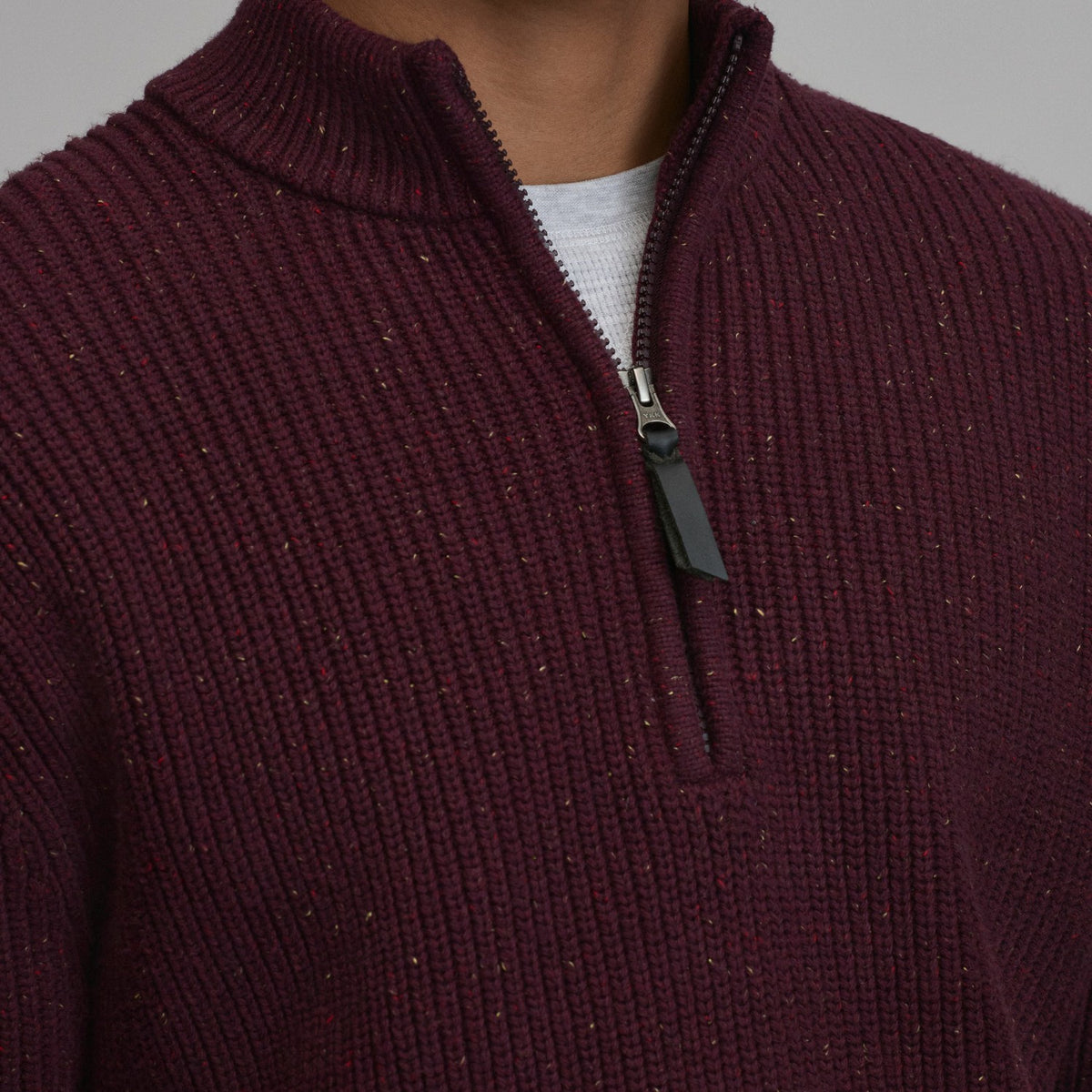 Eddie Bauer Men's Fletcher Bay Quarter-Zip Sweater