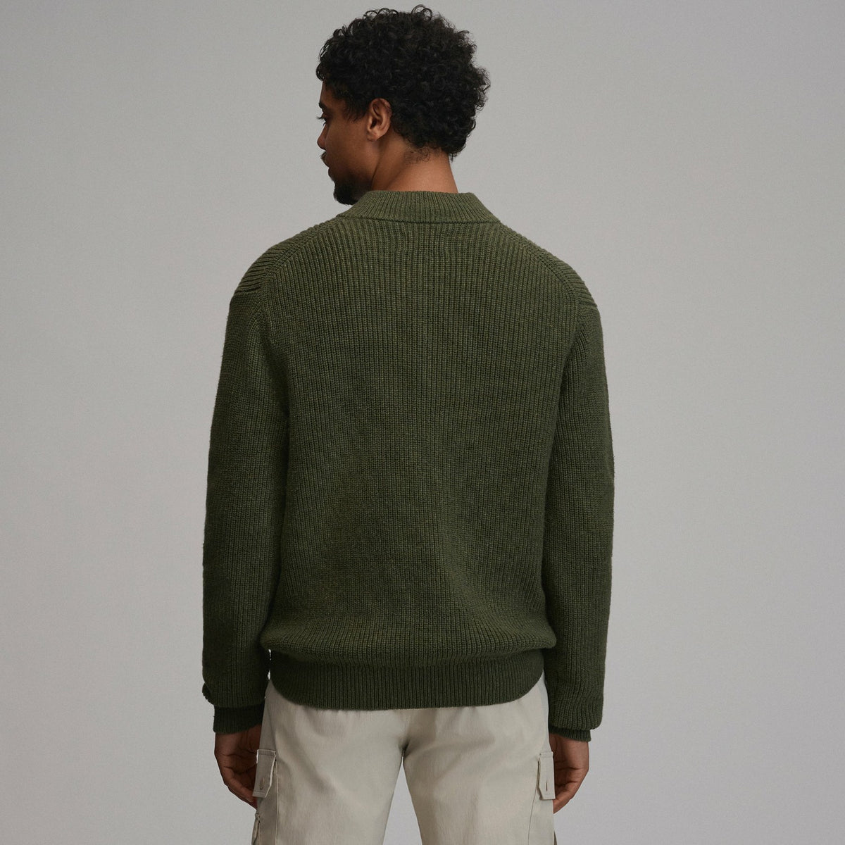 Eddie Bauer Men's Fletcher Bay Quarter-Zip Sweater