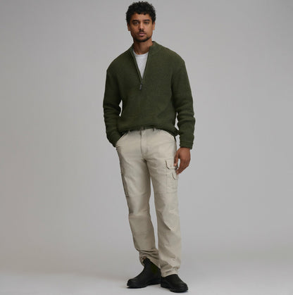 Eddie Bauer Men's Fletcher Bay Quarter-Zip Sweater