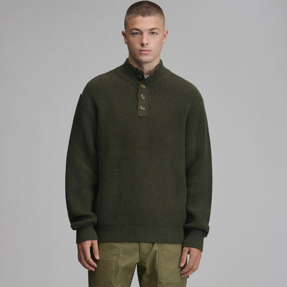 Eddie Bauer Men's Signature Button-Up Sweater