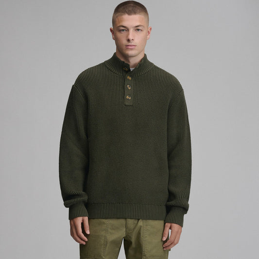 Eddie Bauer Men's Signature Button-Up Sweater