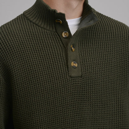 Eddie Bauer Men's Signature Button-Up Sweater