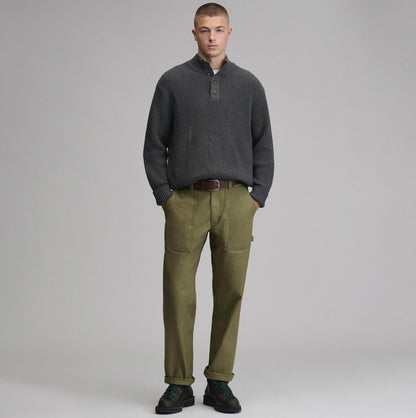 Eddie Bauer Men's Signature Button-Up Sweater
