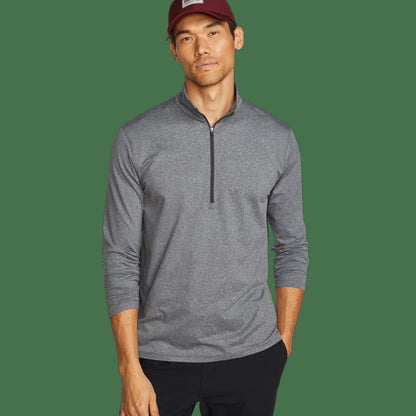 Eddie Bauer Men's LS Men'sn Trek Hz Mock