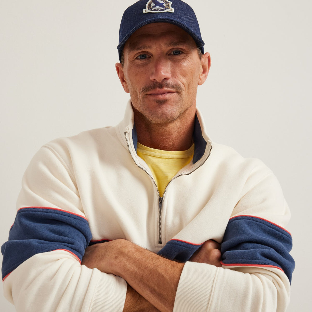 Eddie Bauer Men's The Vintage Soft Qz Stripe