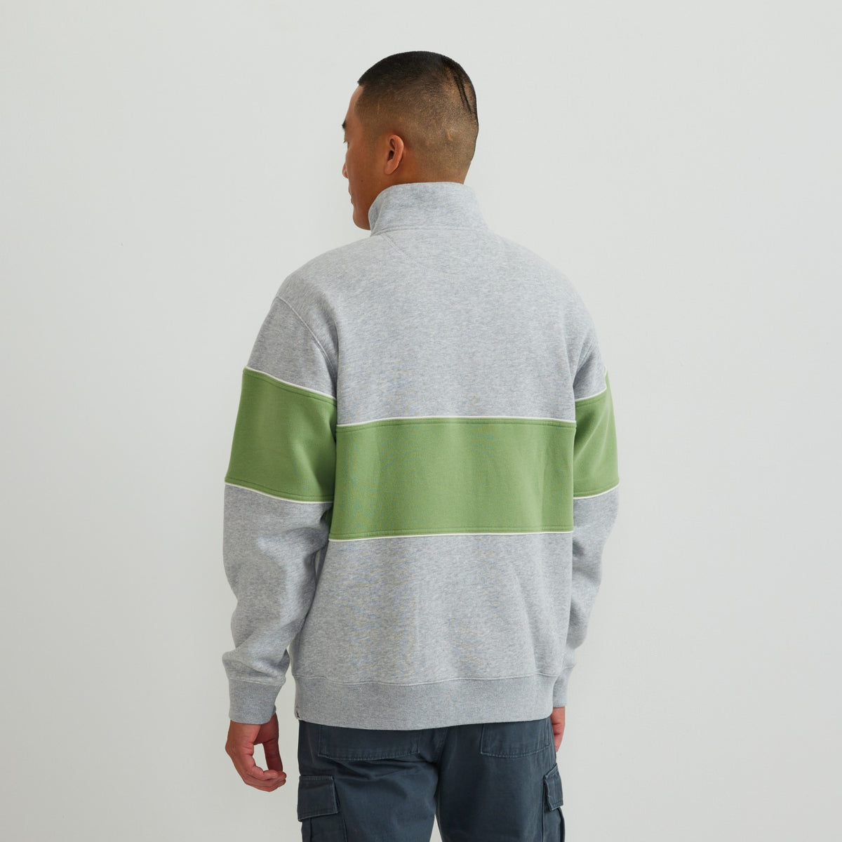 Eddie Bauer Men's The Vintage Soft Qz Stripe
