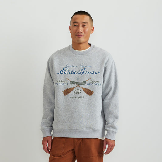 Eddie Bauer Men's The Vintage Soft Paddle Crew