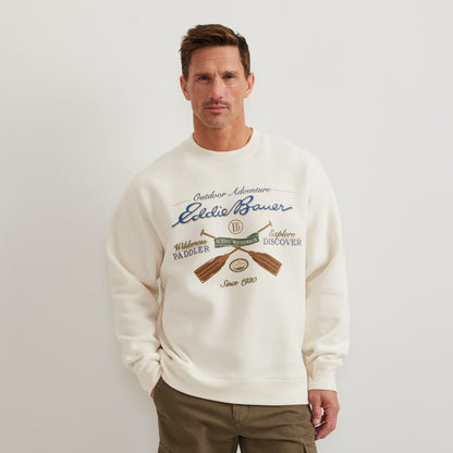 Eddie Bauer Men's The Vintage Soft Paddle Crew
