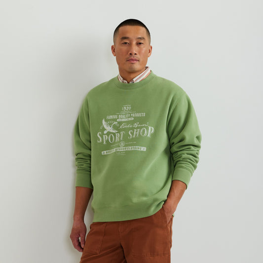 Eddie Bauer Men's The Vintage Soft Sportshop Crew