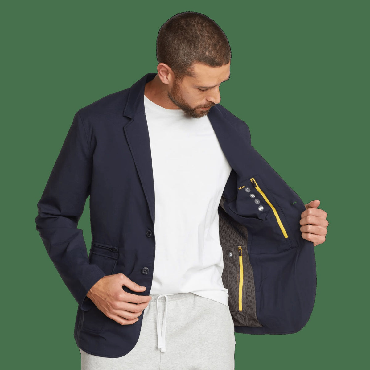 Eddie Bauer Men's LS Ultimate Voyager Travel Blaz