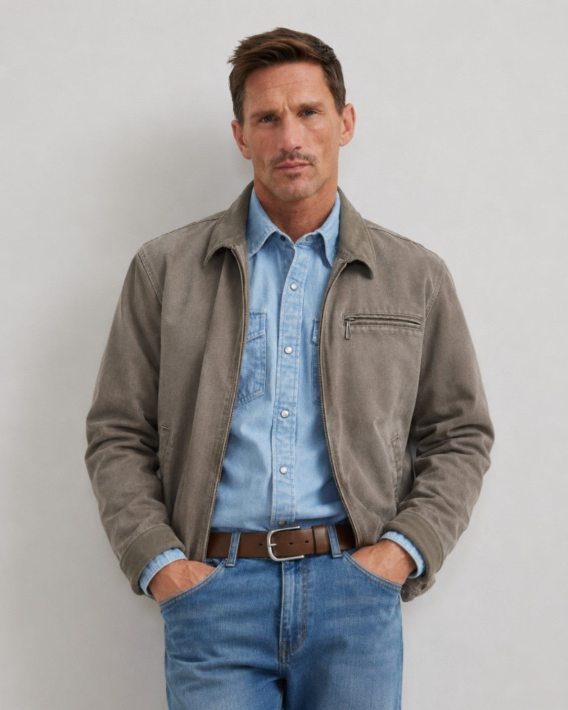 Eddie Bauer Men's Seabrook Vintage Washed Jac