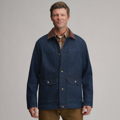 Eddie Bauer Men's EB Denim Barn Coat