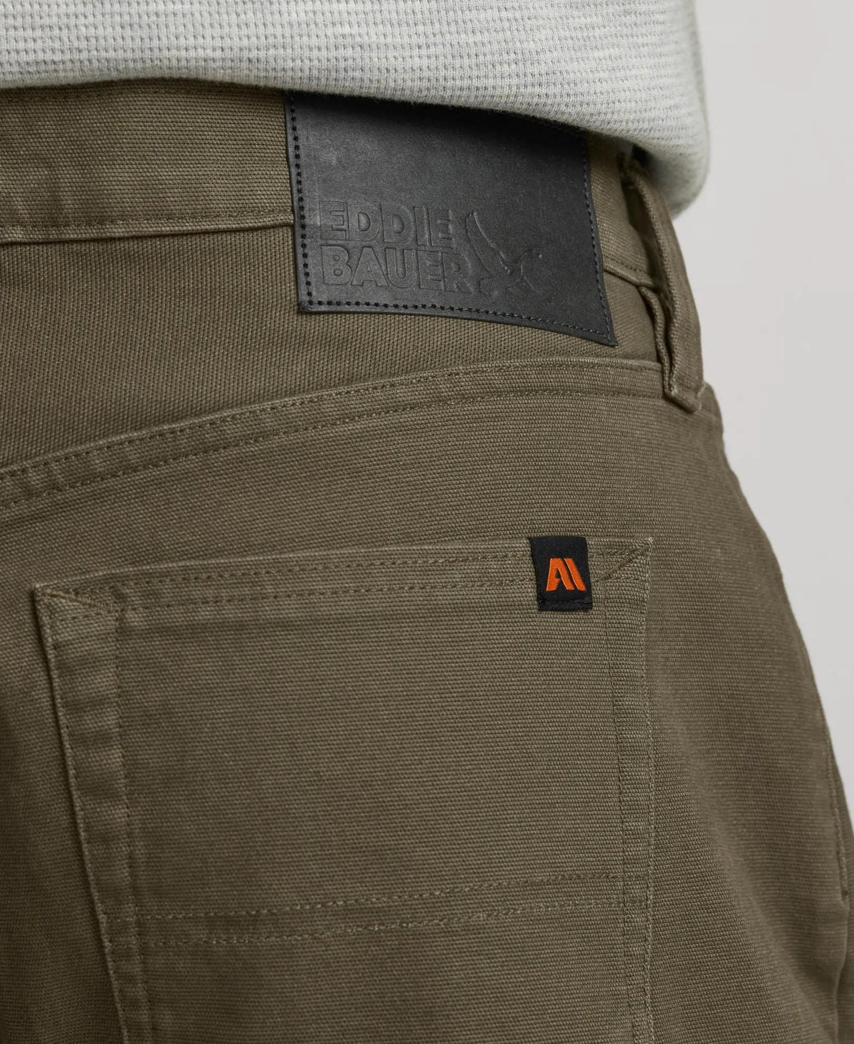 Eddie Bauer Men's Flex Mountain Canvas 5Pocket