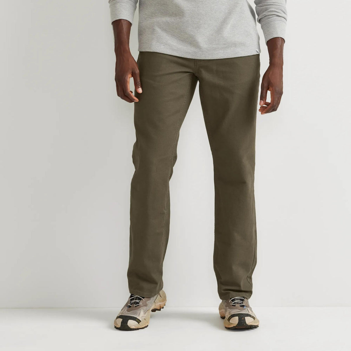 Eddie Bauer Men's Flex Mountain Canvas 5Pocket