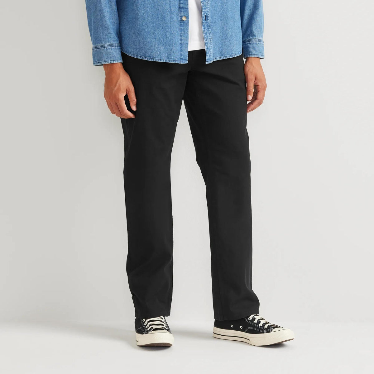 Eddie Bauer Men's Flex Mountain Canvas 5Pocket