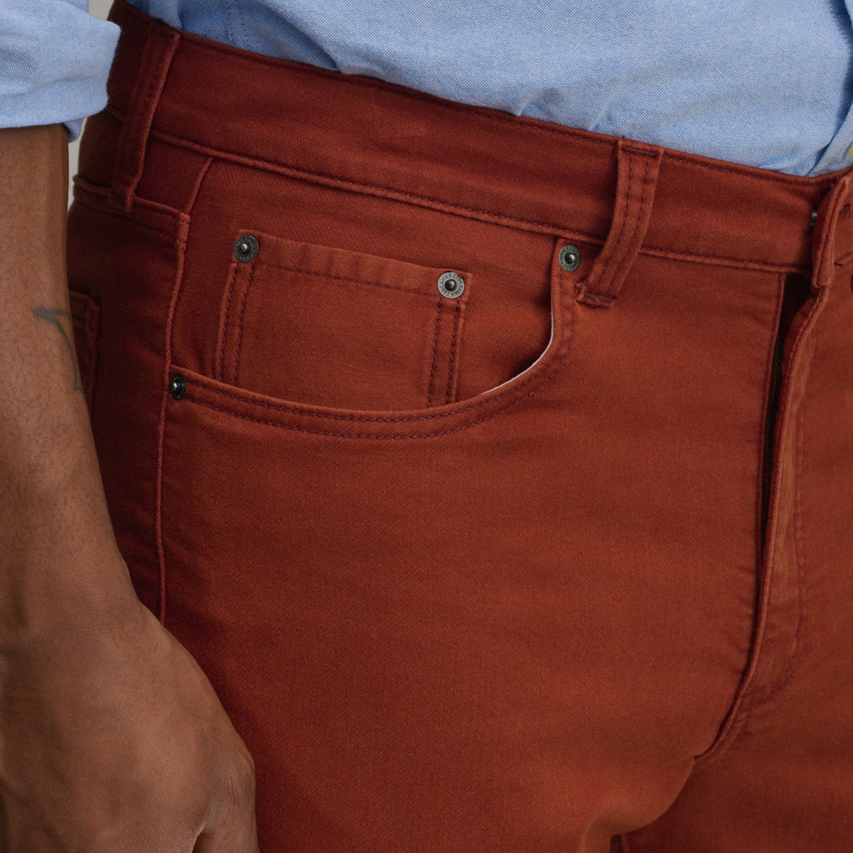 Eddie Bauer Men's Stretch Terry 5-Pocket Pants