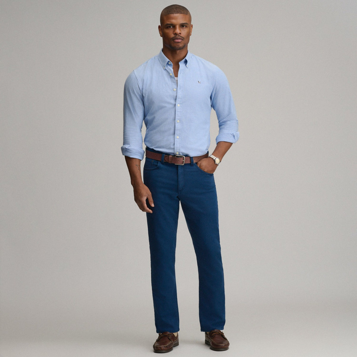 Eddie Bauer Men's Stretch Terry 5-Pocket Pants
