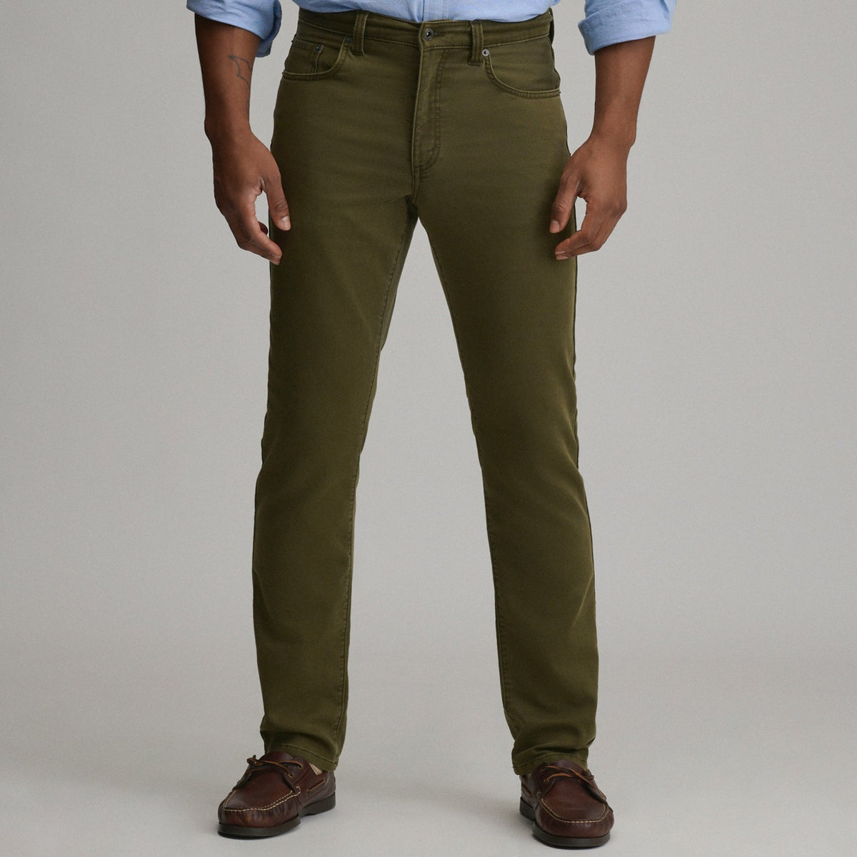 Eddie Bauer Men's Stretch Terry 5-Pocket Pants