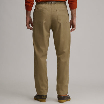Eddie Bauer Men's Legend Wash Pull On Flannel Lined Pant