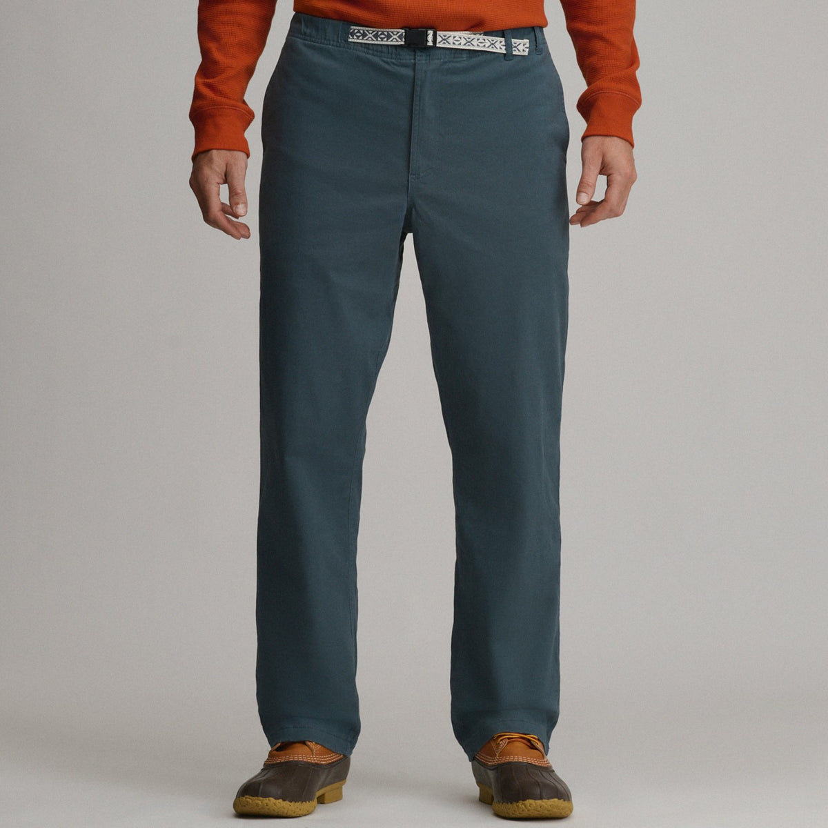 Eddie Bauer Men's Legend Wash Pull On Flannel Lined Pant